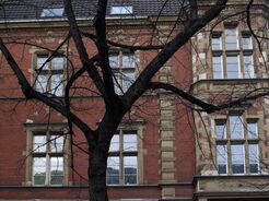 Ein Fensterausschnitt des Gebäudes Ein Fensterausschnitt des Gebäudes